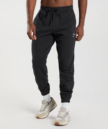 Gymshark Essential Oversized Mjukisbyxor Herr Svarta | SE 3317CTV